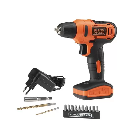 PARAFUSADEIRA FURADEIRA BLACK+DECKER 12V LD12S-BR