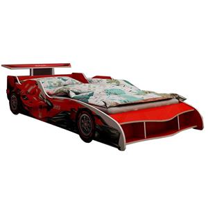 CAMA INFANTIL GELIUS CARRO F1 VERMELHO