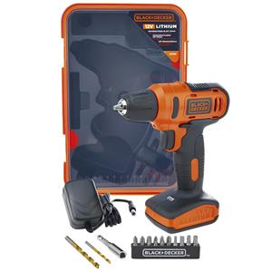 FURADEIRA/PARAFUSADEIRA BLACK+DECKER LD12SP-BR 3/8