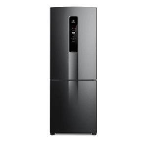 REFRIGERADOR ELECTROLUX FROST FREE INVERTER IB7B 490L PRETO 127V