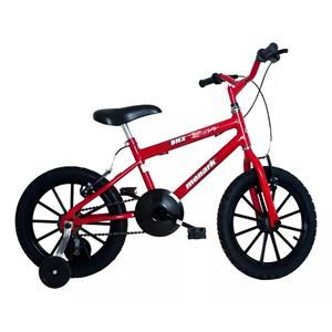 BICICLETA INFANTIL MONARK BMX ARO 16 VERMELHO/PRETO