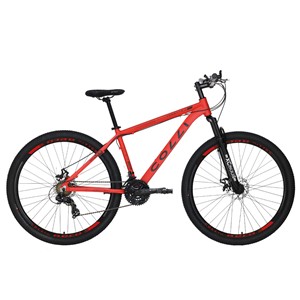 BICICLETA COLLI TORONTO ARO 29 FREIO A DISCO 21 MARCHAS VERMELHO