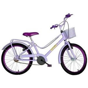 BICICLETA INFANTIL MONARK BRISA ARO 20 VIOLETA