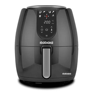 FRITADEIRA ITATIAIA AIR FRYER DIGITAL 3.7 LITROS PRETO 220V