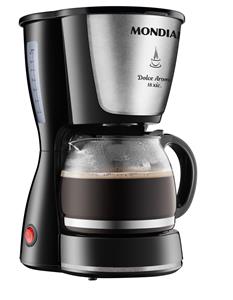 CAFETETEIRA ELÉTRICA MONDIAL DOLCE AROME C-30-18X PRETO/INOX 127V