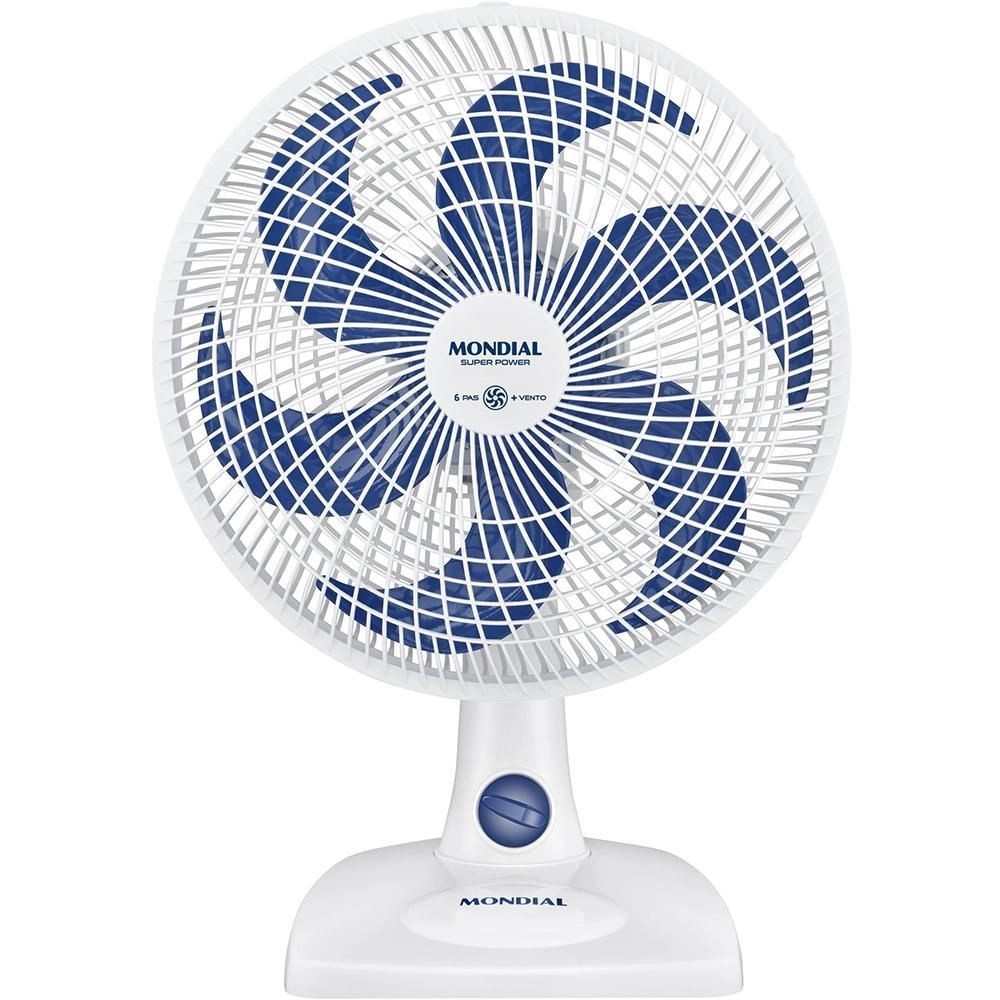 VENTILADOR MONDIAL VSP-30W 6 PÁS 30CM BRANCO 127V