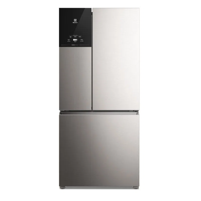 REFRIGERADOR ELECTROLUX MULTIDOOR EFFICIENT INVERTER IM8S 590L INOX 127V